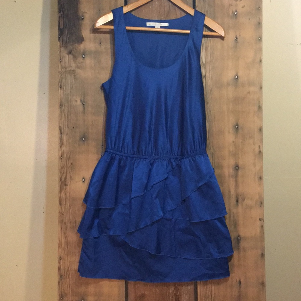 Lauren Conrad blue mini dress